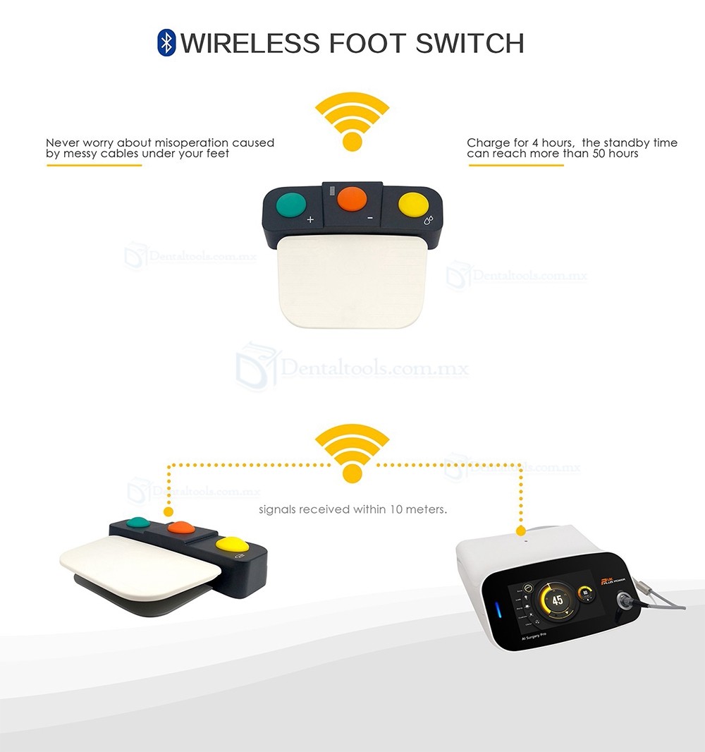 Pluspower® Ai Surgery Pro Unidad de piezocirugía dental sistema de cirugía ósea piezoeléctrica ultrasónica